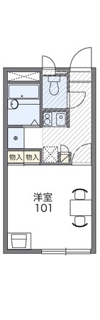 レオパレスリベルラIIの物件間取画像